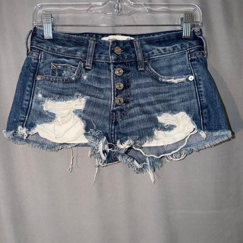 Abercrombie & Fitch Y2K low rise jean Shorts